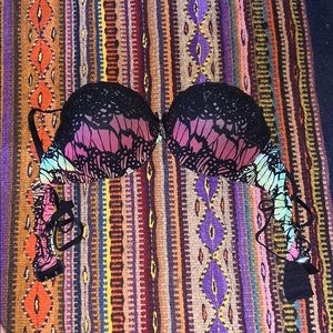 Lace Multicolor Bra